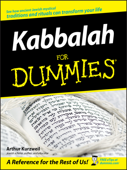 Title details for Kabbalah For Dummies by Arthur Kurzweil - Available